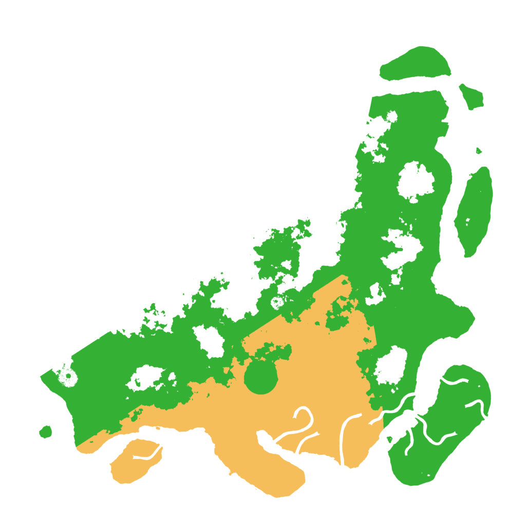 Biome Rust Map: Procedural Map, Size: 4200, Seed: 741406351