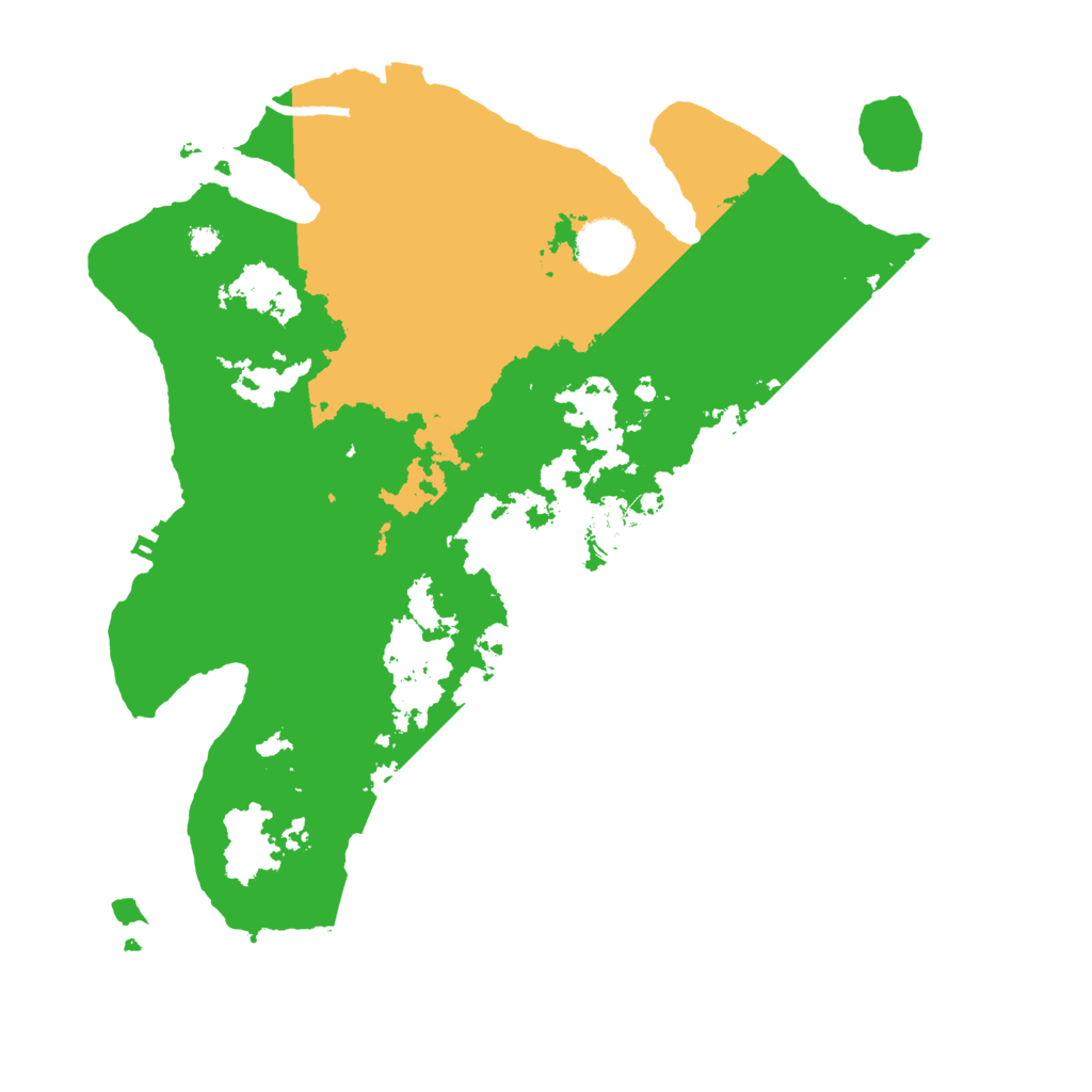 Biome Rust Map: Procedural Map, Size: 3400, Seed: 1324982970