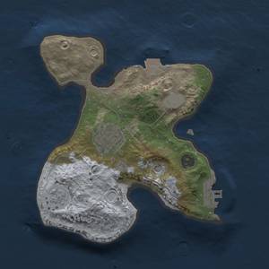 Thumbnail Rust Map: Procedural Map, Size: 1999, Seed: 2147483647, 7 Monuments