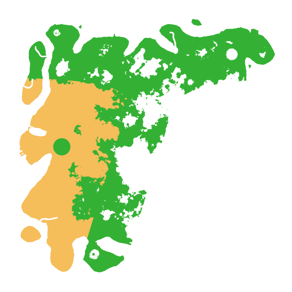 Biome Rust Map: Procedural Map, Size: 4500, Seed: 1243333097