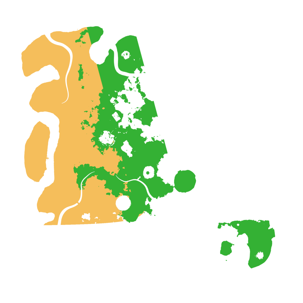 Biome Rust Map: Procedural Map, Size: 3750, Seed: 906811355
