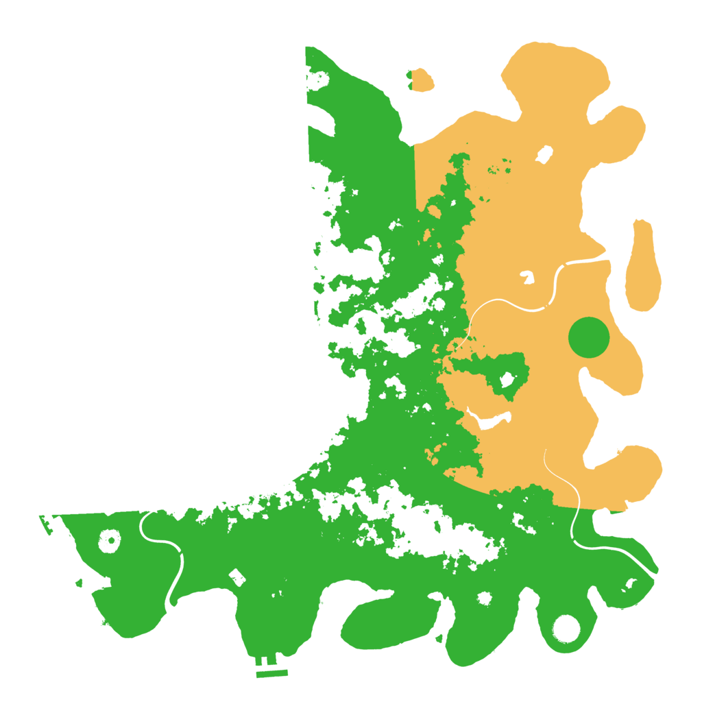 Biome Rust Map: Procedural Map, Size: 4500, Seed: 28219956