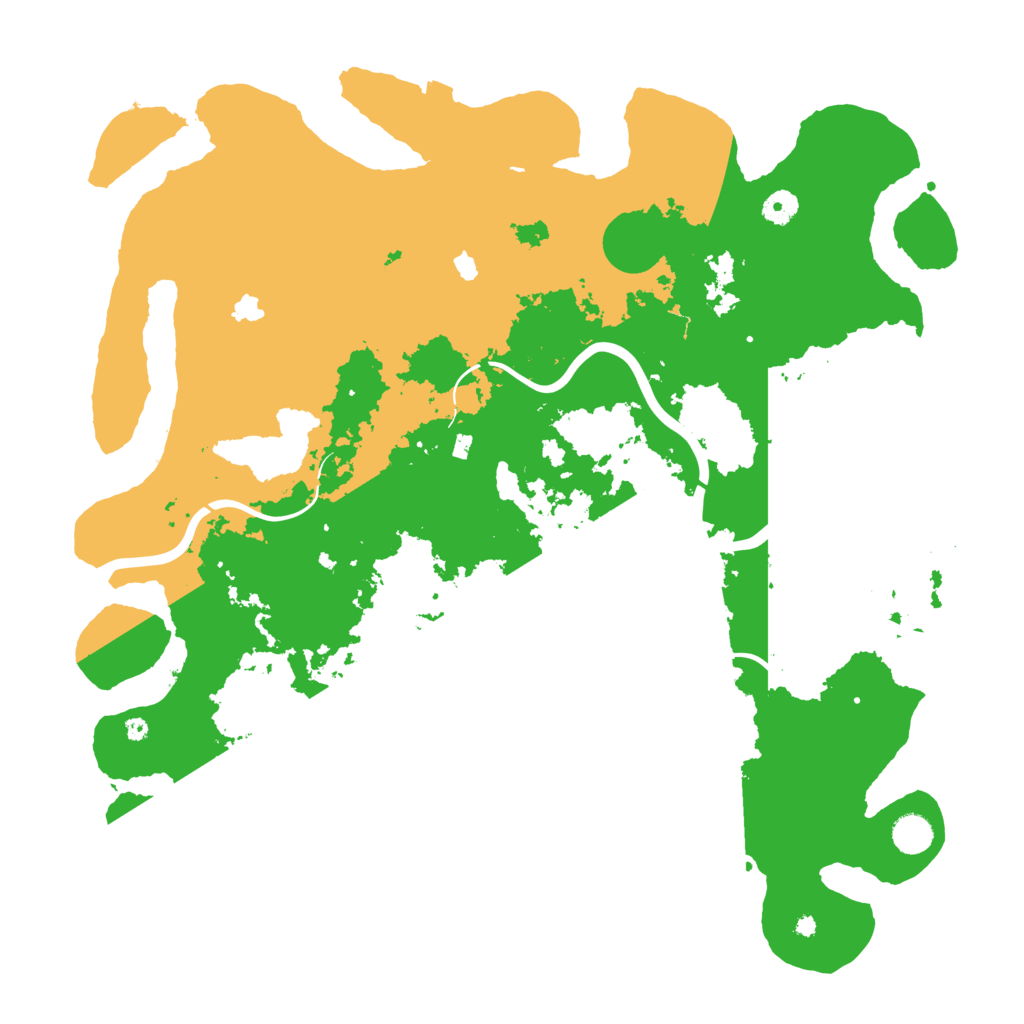 Biome Rust Map: Procedural Map, Size: 4500, Seed: 1509539787
