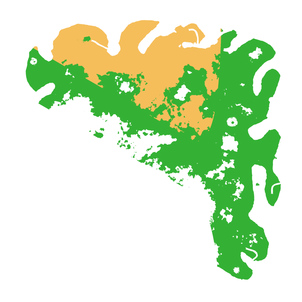 Biome Rust Map: Procedural Map, Size: 4500, Seed: 364281728