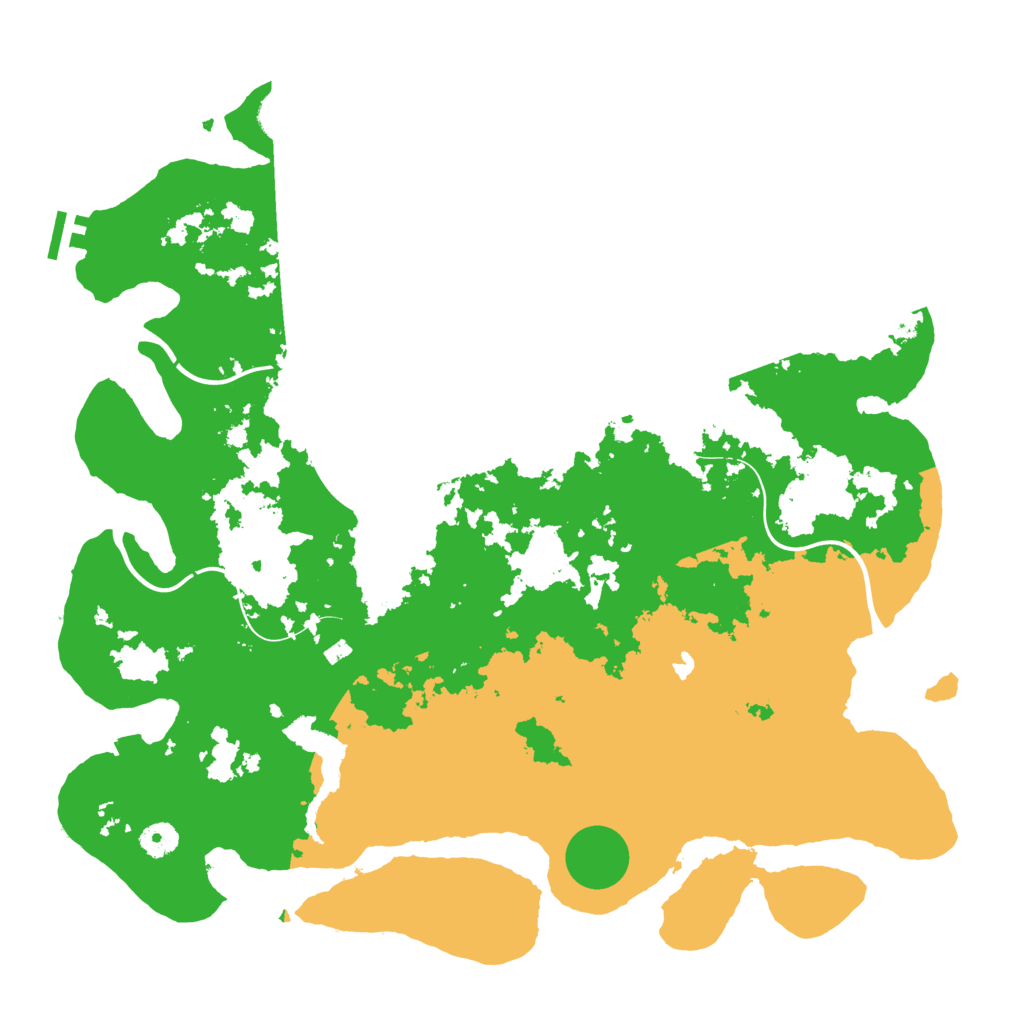Biome Rust Map: Procedural Map, Size: 4250, Seed: 75899658