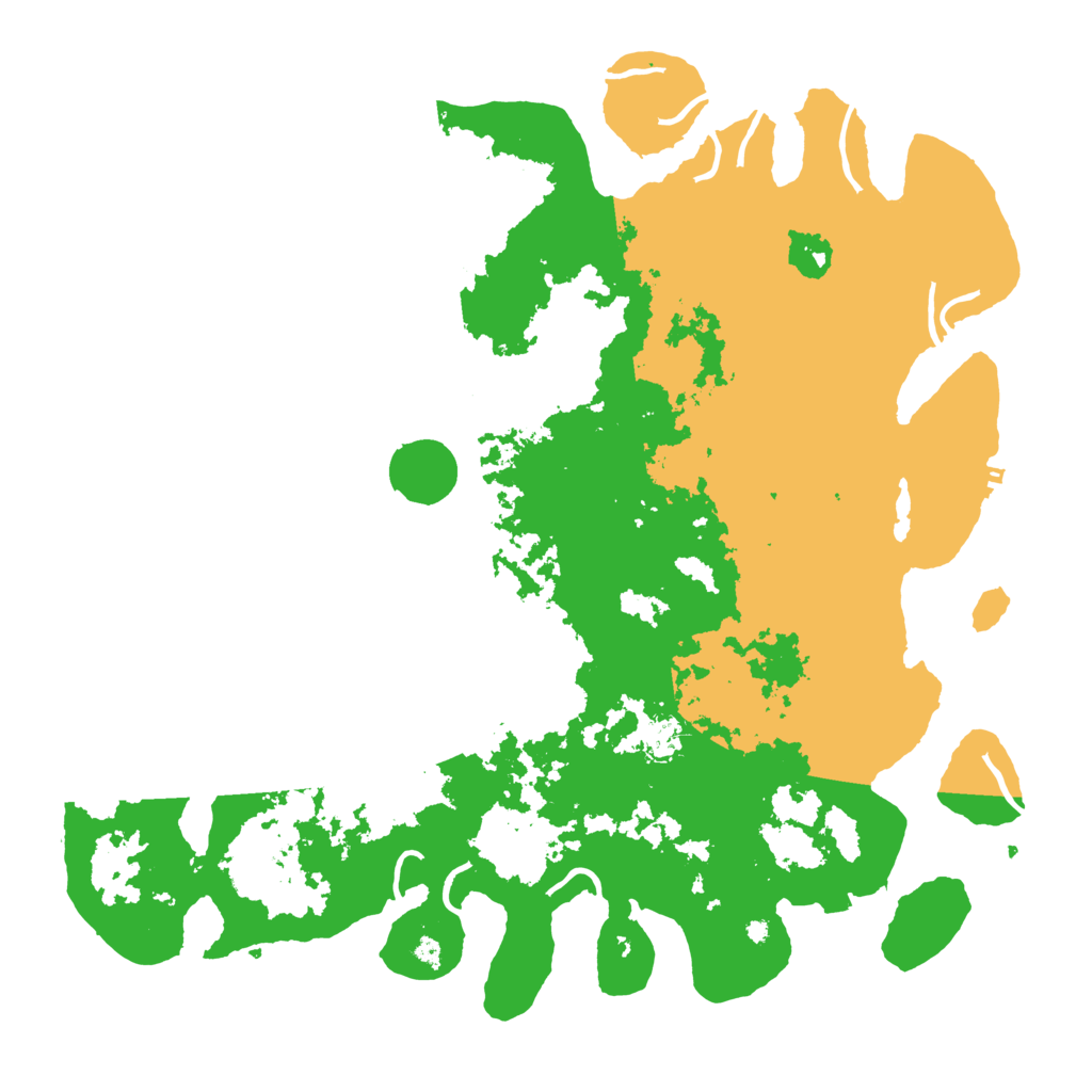 Biome Rust Map: Procedural Map, Size: 4500, Seed: 1113271565