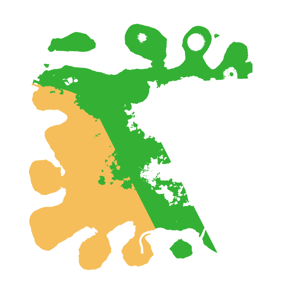Biome Rust Map: Procedural Map, Size: 3000, Seed: 132154101