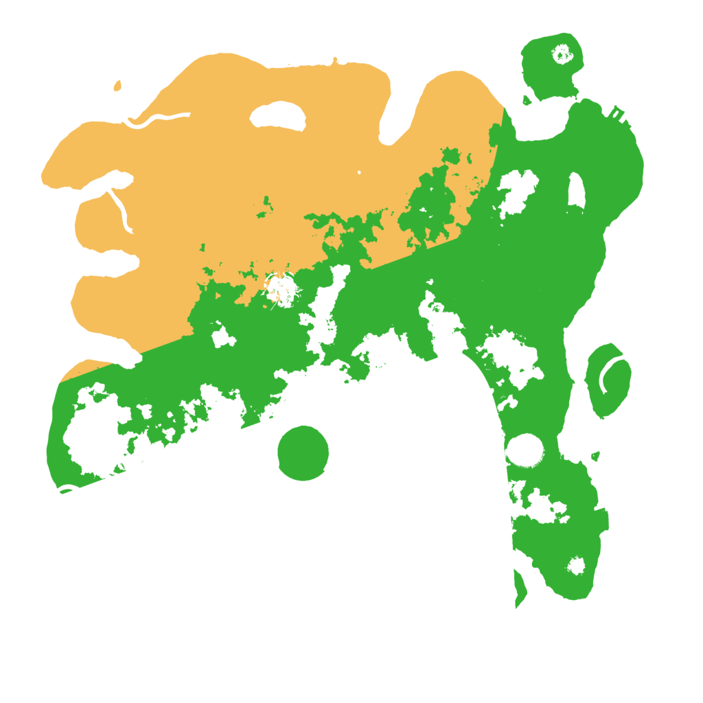 Biome Rust Map: Procedural Map, Size: 3650, Seed: 45495385