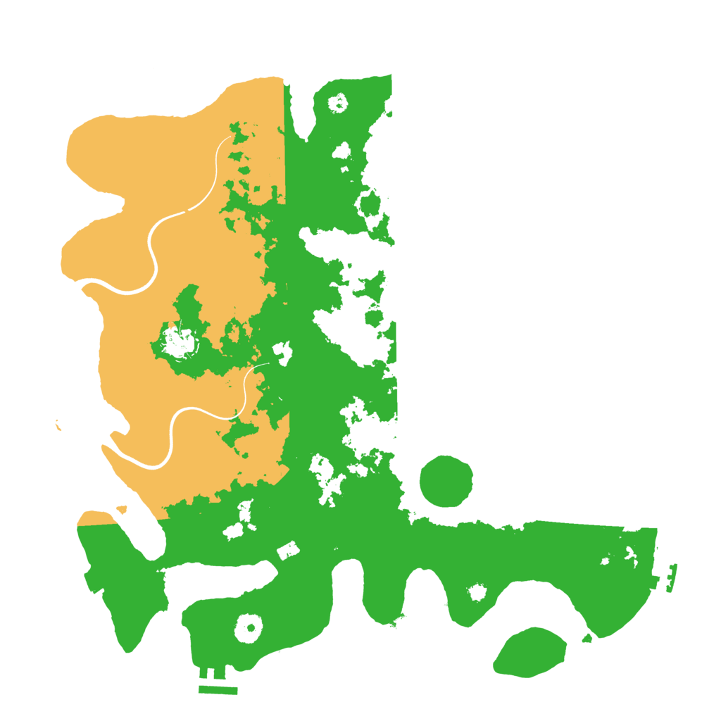 Biome Rust Map: Procedural Map, Size: 3750, Seed: 10236187