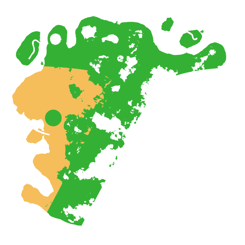 Biome Rust Map: Procedural Map, Size: 3900, Seed: 3385927