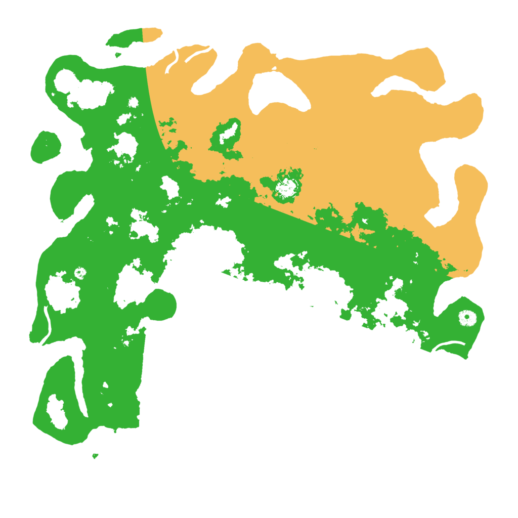 Biome Rust Map: Procedural Map, Size: 4500, Seed: 1016196301