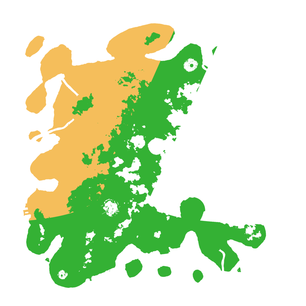 Biome Rust Map: Procedural Map, Size: 3500, Seed: 76896834
