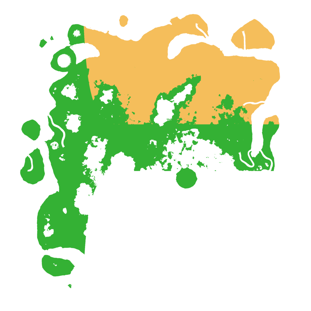 Biome Rust Map: Procedural Map, Size: 4100, Seed: 59180166