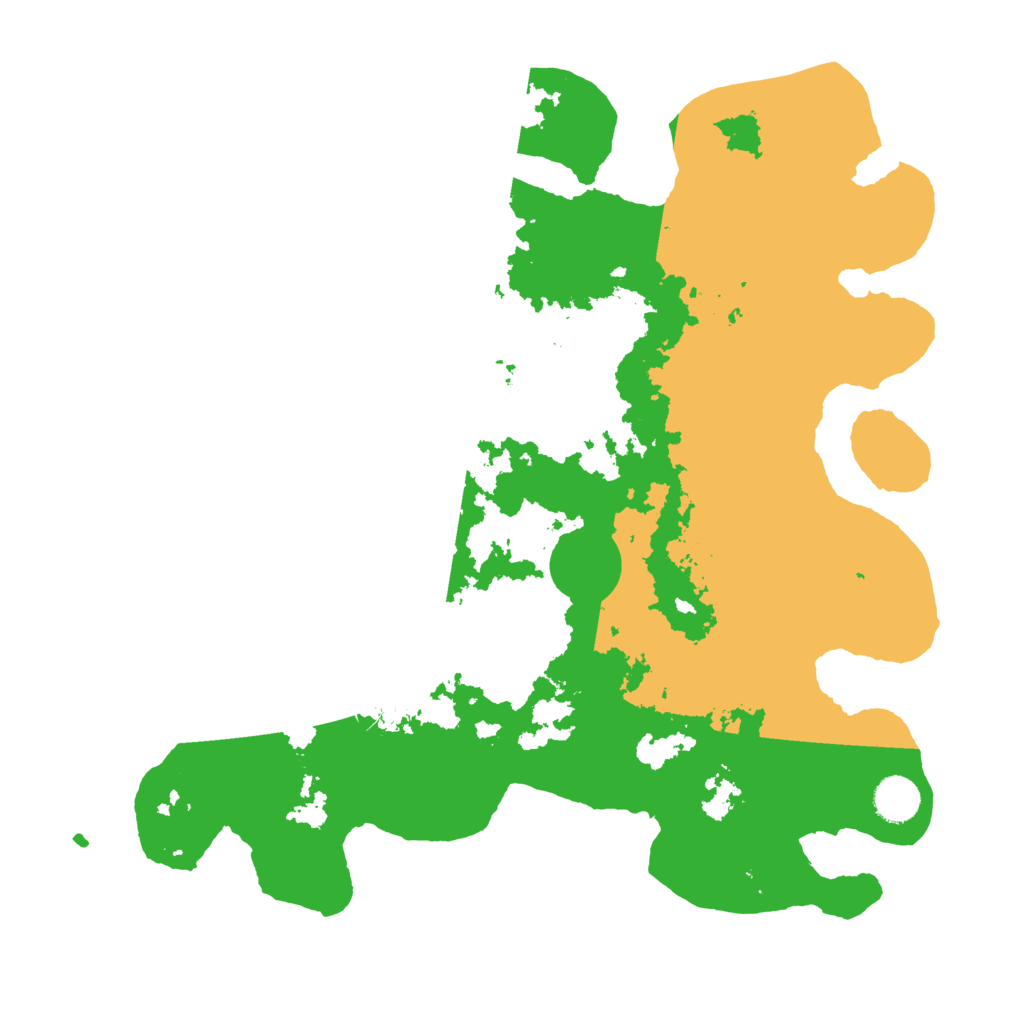 Biome Rust Map: Barren, Size: 3900, Seed: 11619511