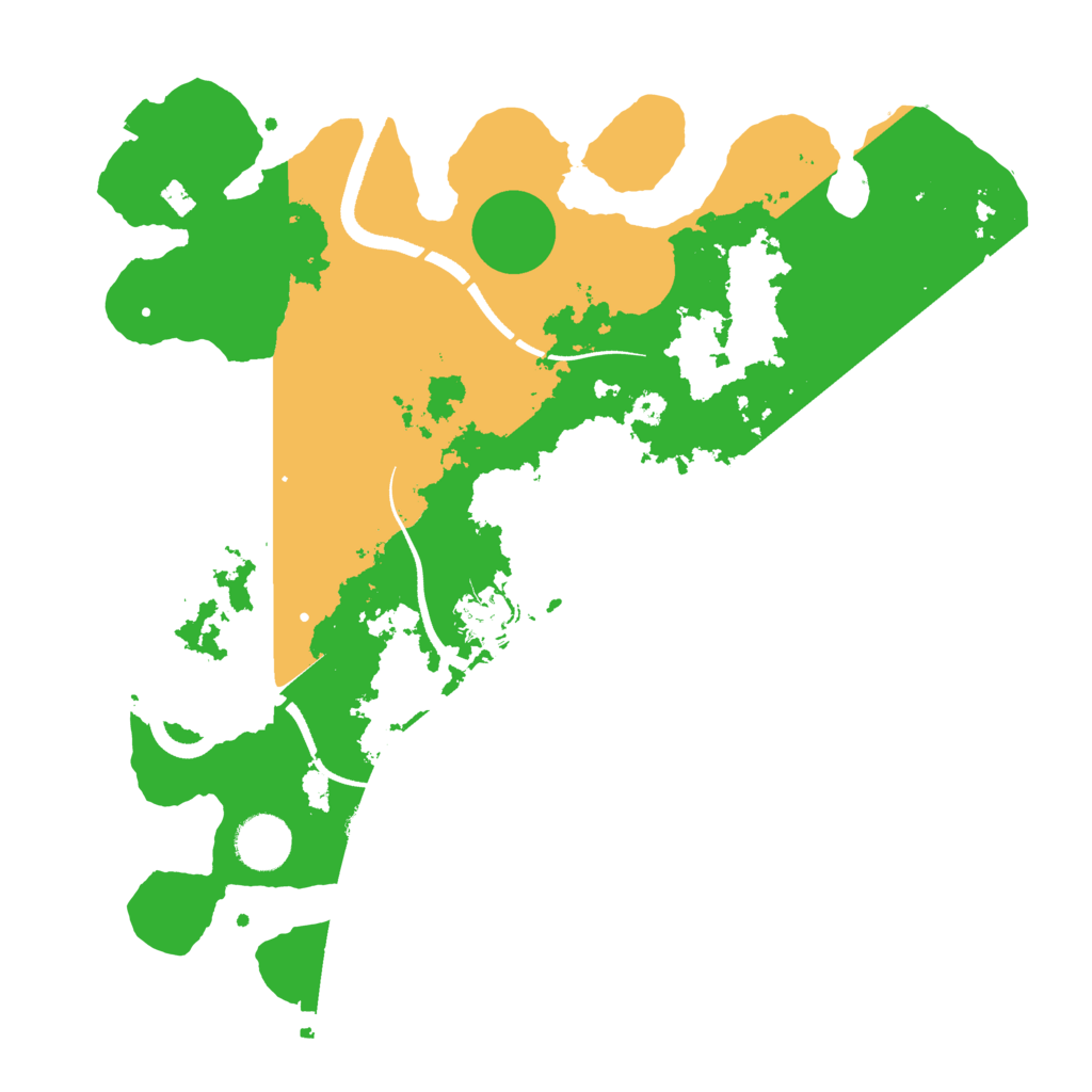 Biome Rust Map: Procedural Map, Size: 3450, Seed: 18738808