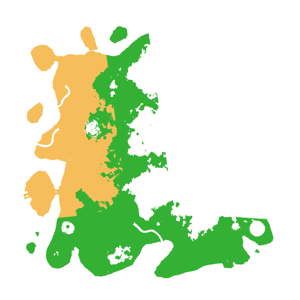 Biome Rust Map: Procedural Map, Size: 3500, Seed: 1266743978