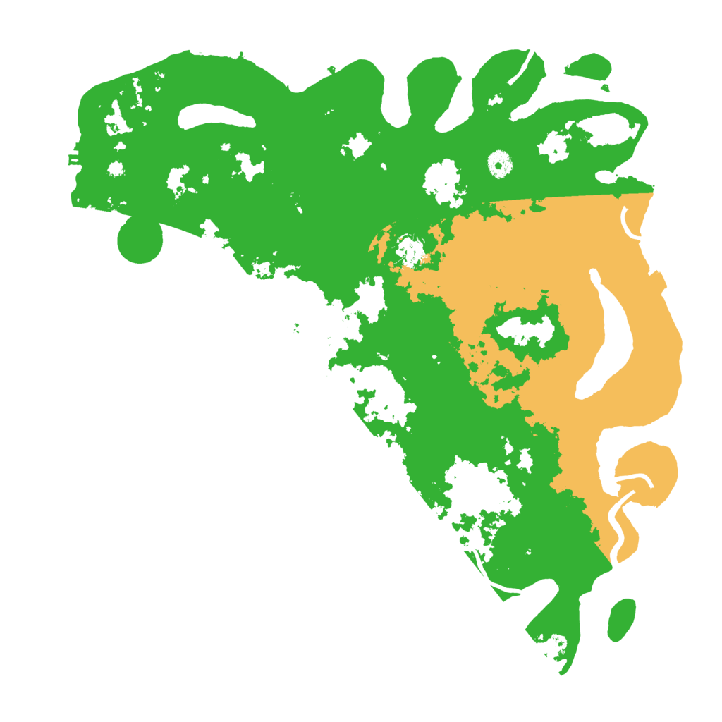 Biome Rust Map: Procedural Map, Size: 4200, Seed: 705976605