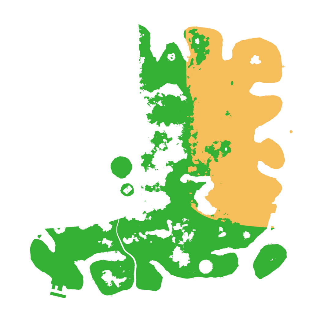 Biome Rust Map: Procedural Map, Size: 4000, Seed: 40921
