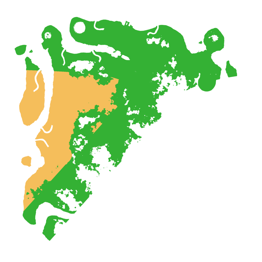 Biome Rust Map: Procedural Map, Size: 4000, Seed: 1461458350