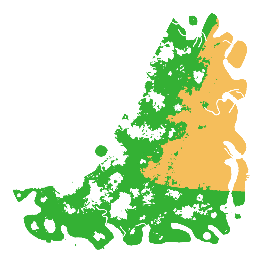 Biome Rust Map: Procedural Map, Size: 6000, Seed: 20156926