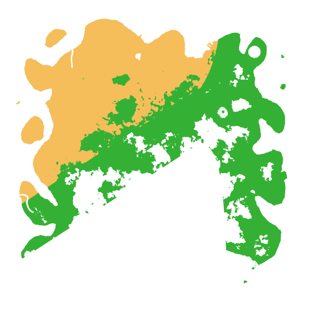 Biome Rust Map: Procedural Map, Size: 4500, Seed: 88664534