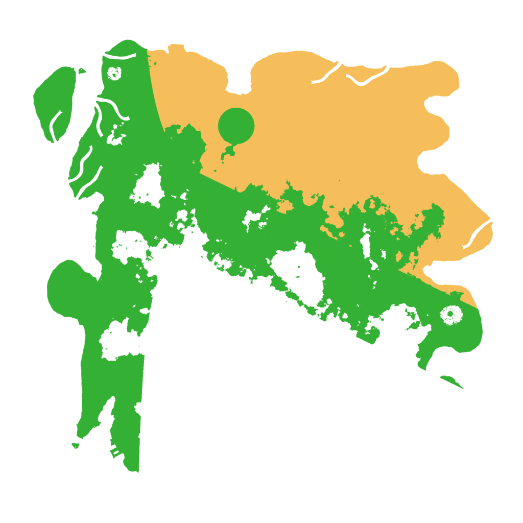 Biome Rust Map: Procedural Map, Size: 3800, Seed: 20231009