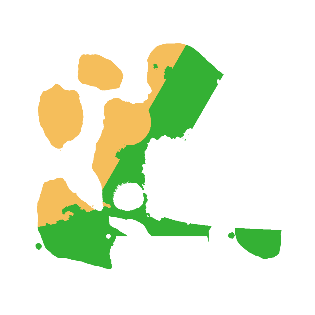 Biome Rust Map: Procedural Map, Size: 2000, Seed: 804485170