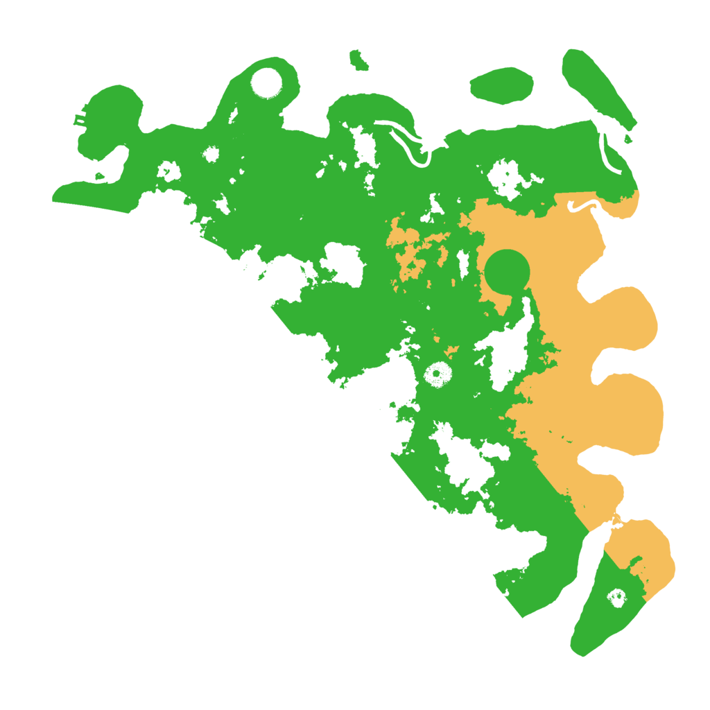 Biome Rust Map: Procedural Map, Size: 4100, Seed: 26070203