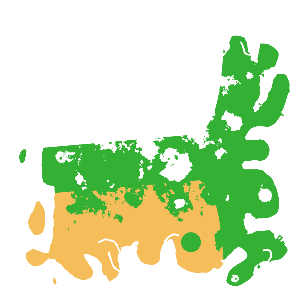 Biome Rust Map: Procedural Map, Size: 4100, Seed: 72562335