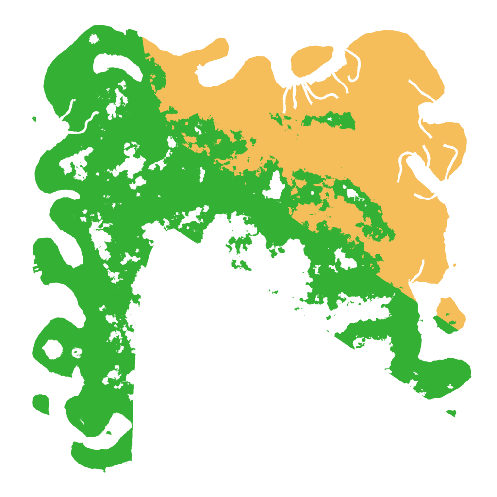 Biome Rust Map: Procedural Map, Size: 5000, Seed: 421631606