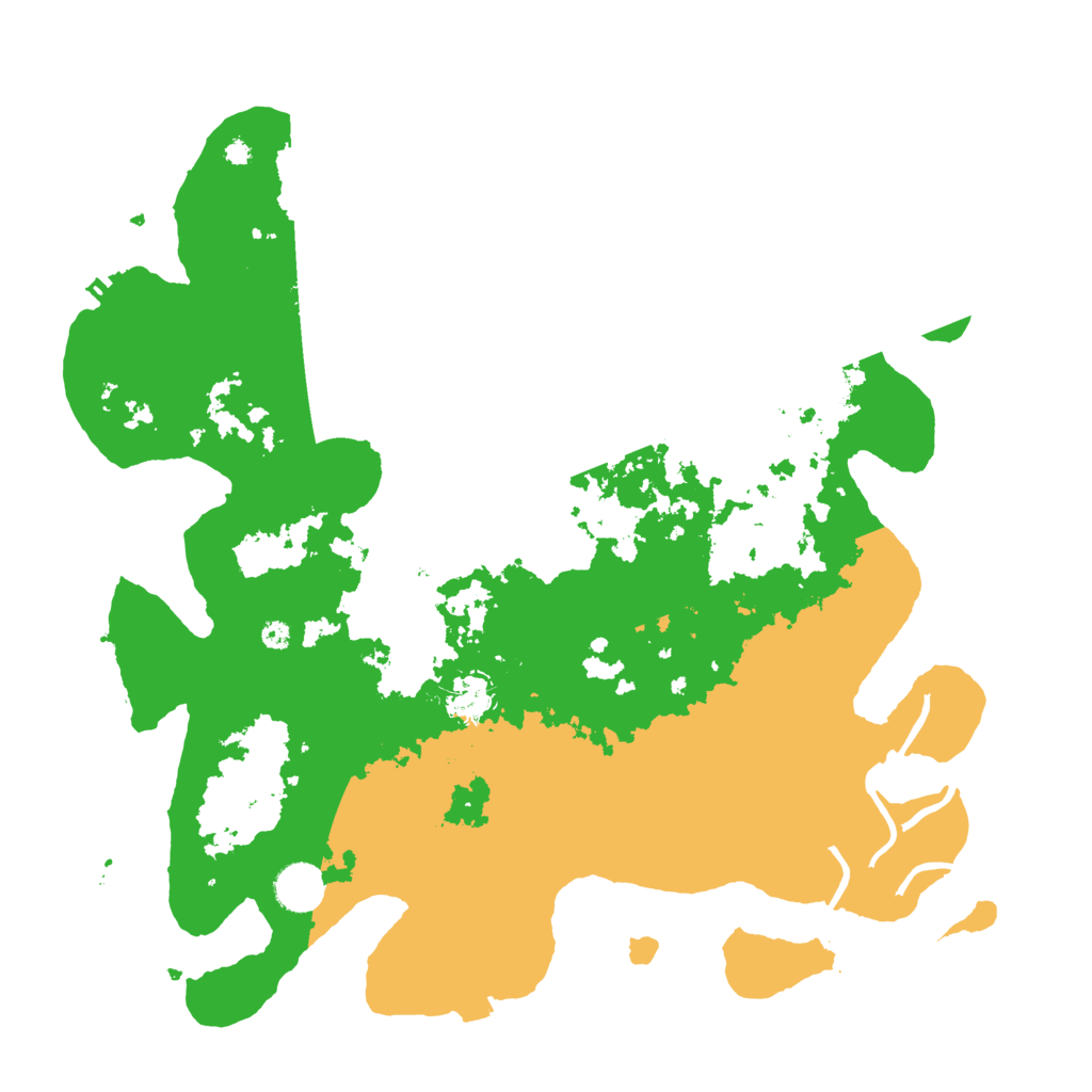 Biome Rust Map: Procedural Map, Size: 3950, Seed: 23100975