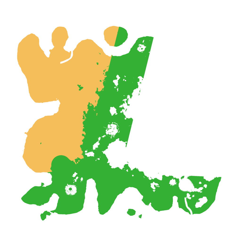 Biome Rust Map: Procedural Map, Size: 3250, Seed: 1884408507