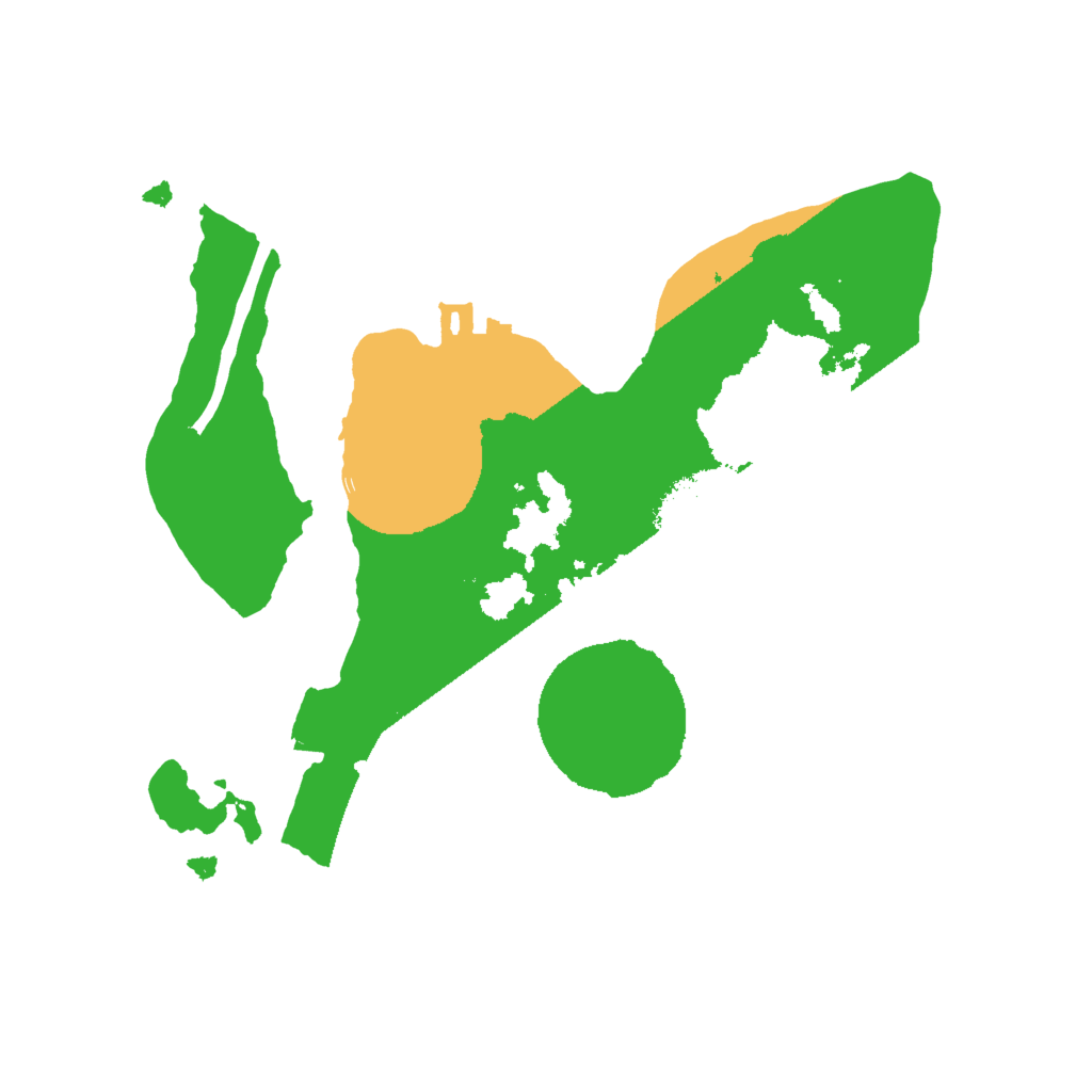 Biome Rust Map: Procedural Map, Size: 2000, Seed: 90000