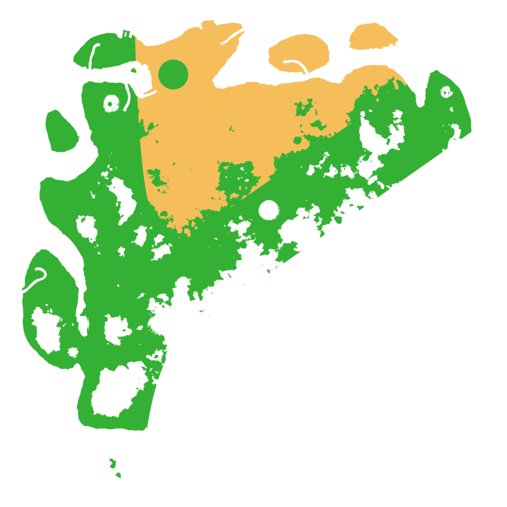 Biome Rust Map: Procedural Map, Size: 4500, Seed: 231005