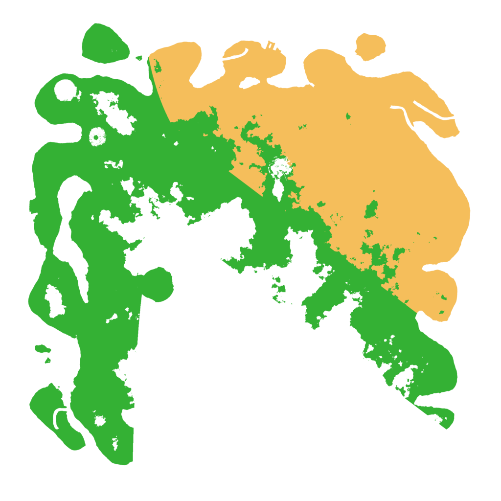 Biome Rust Map: Procedural Map, Size: 4250, Seed: 1223730704