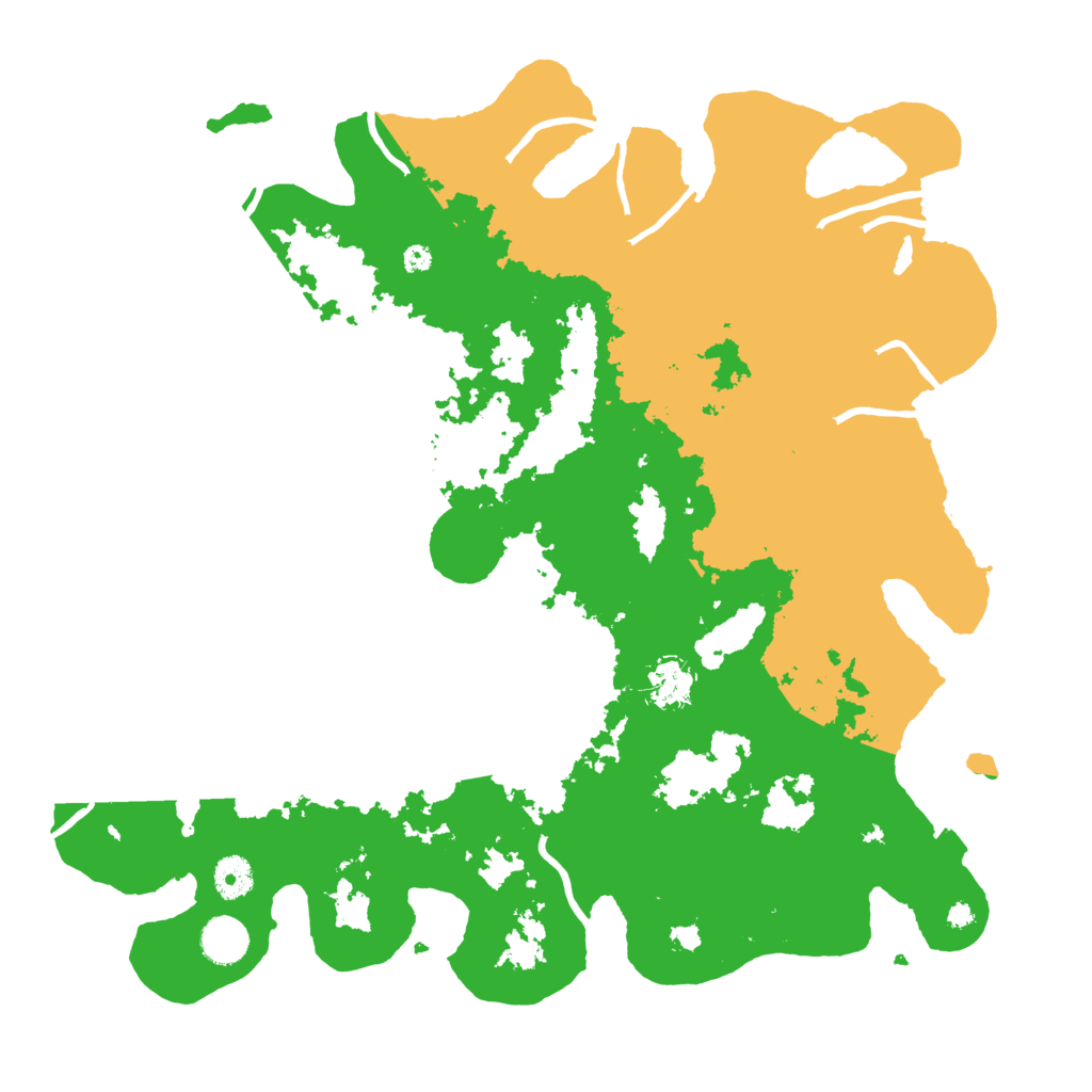 Biome Rust Map: Procedural Map, Size: 4000, Seed: 371908880