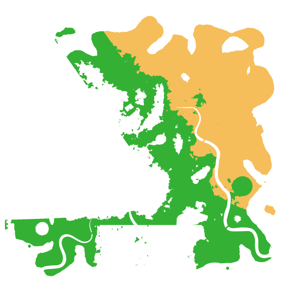 Biome Rust Map: Procedural Map, Size: 4000, Seed: 371908880