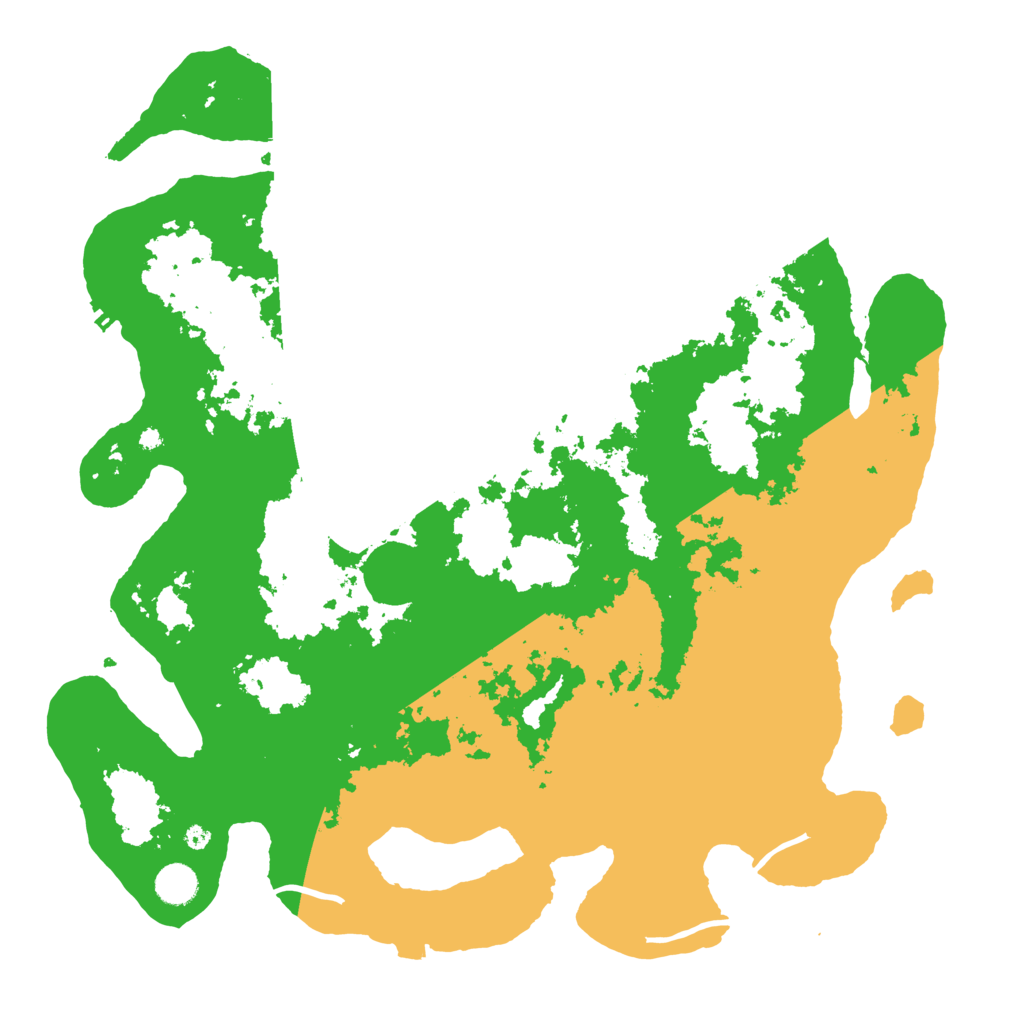 Biome Rust Map: Procedural Map, Size: 4300, Seed: 58940962