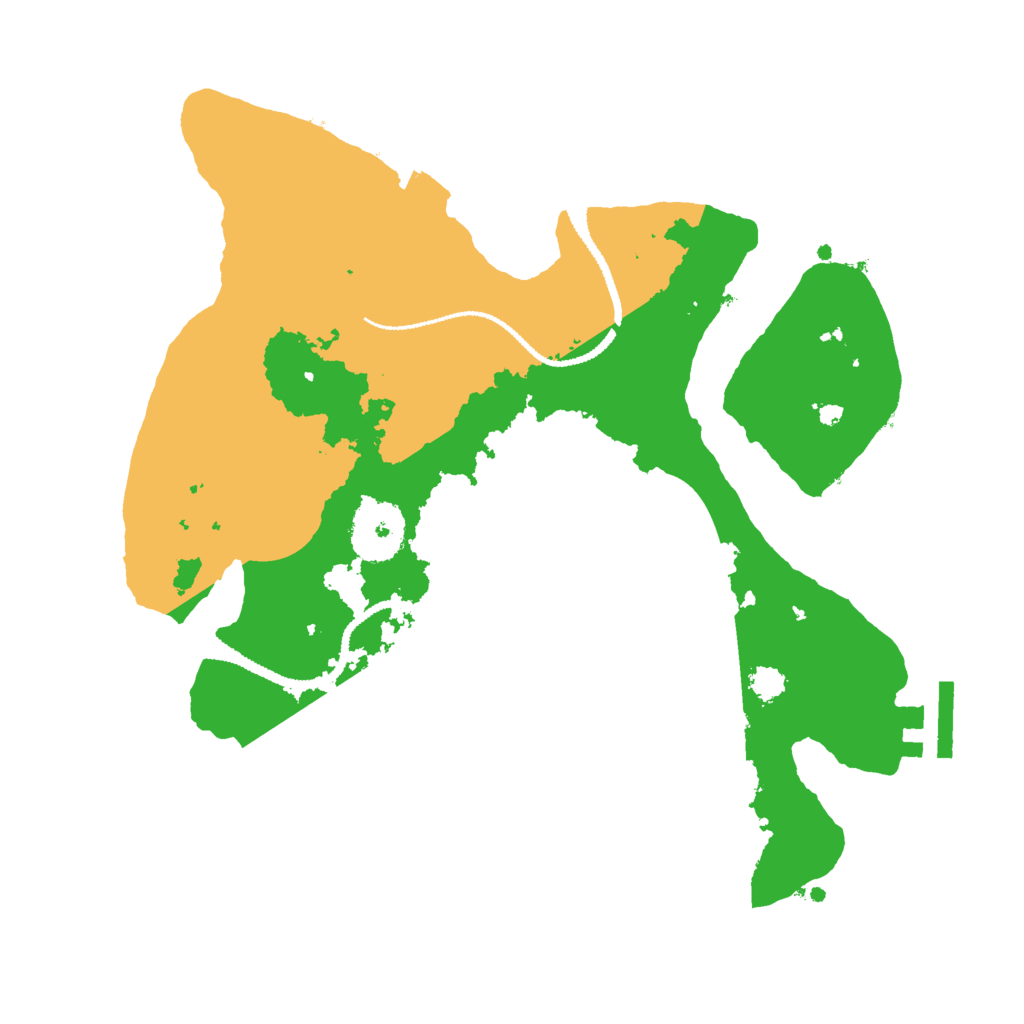 Biome Rust Map: Procedural Map, Size: 2700, Seed: 607111419