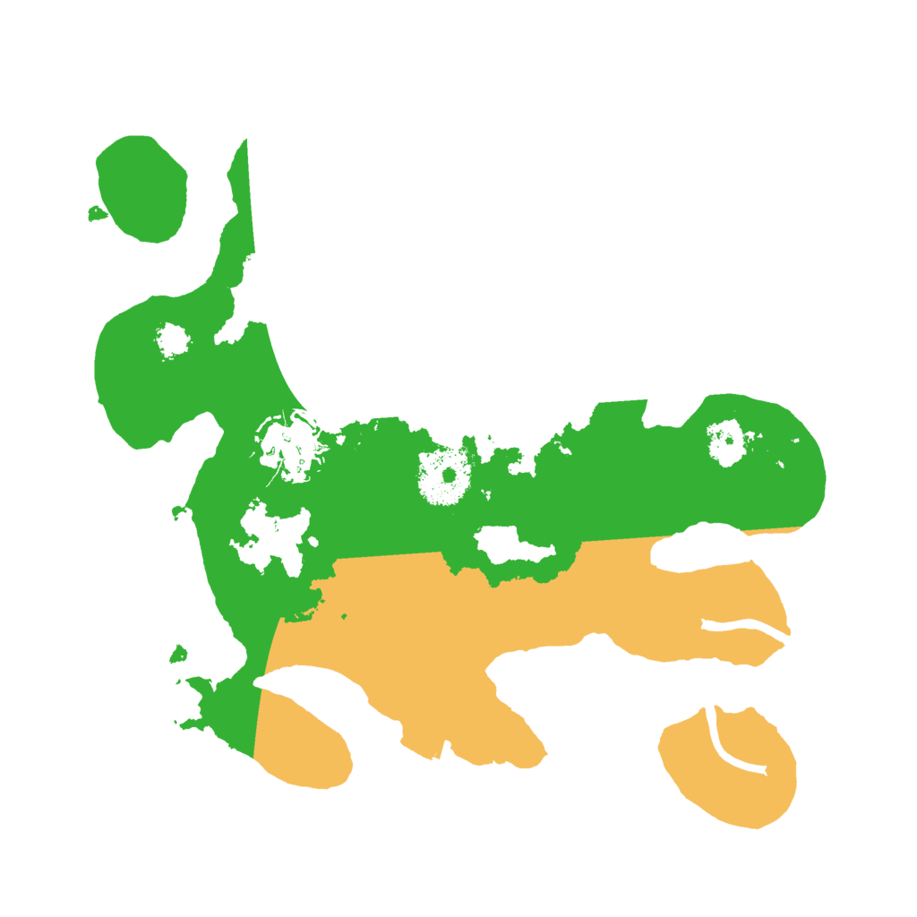 Biome Rust Map: Procedural Map, Size: 2500, Seed: 906724799