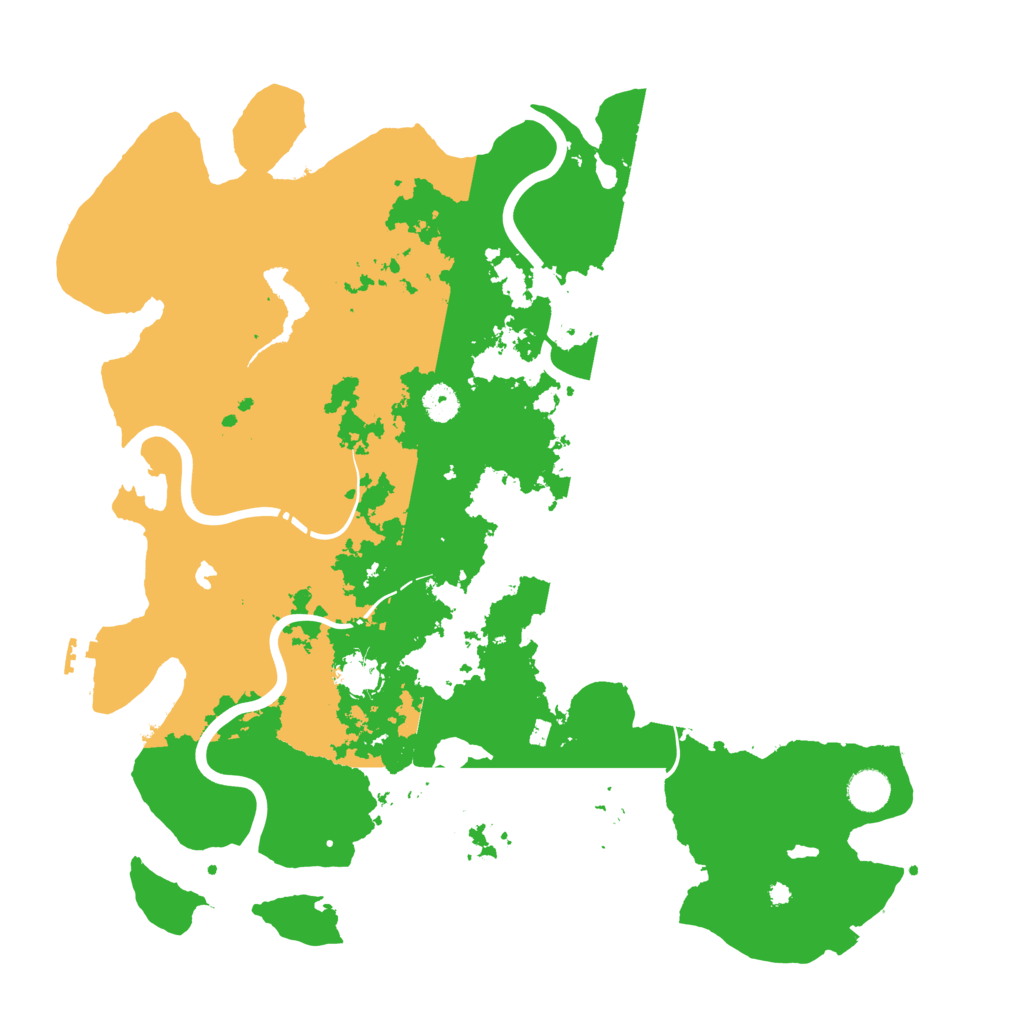 Biome Rust Map: Procedural Map, Size: 4250, Seed: 991529753
