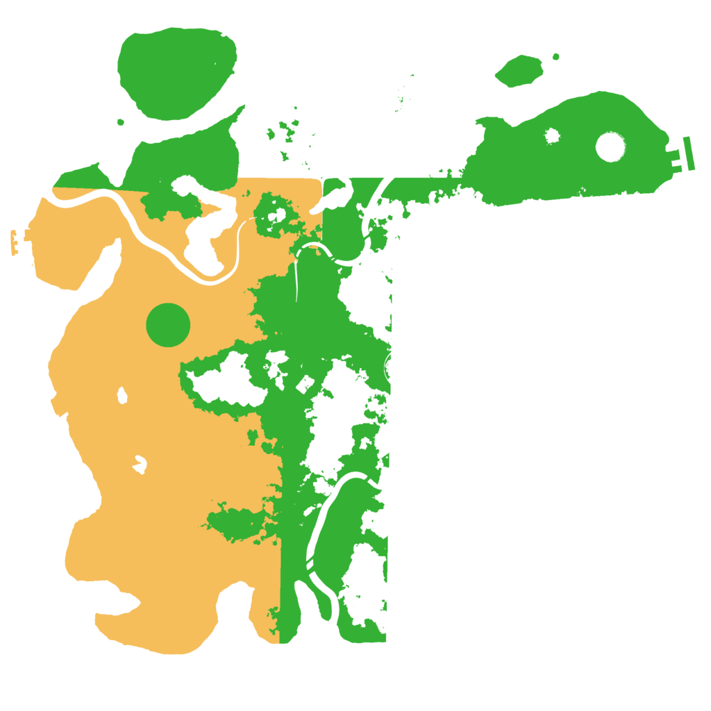 Biome Rust Map: Procedural Map, Size: 4250, Seed: 92216709