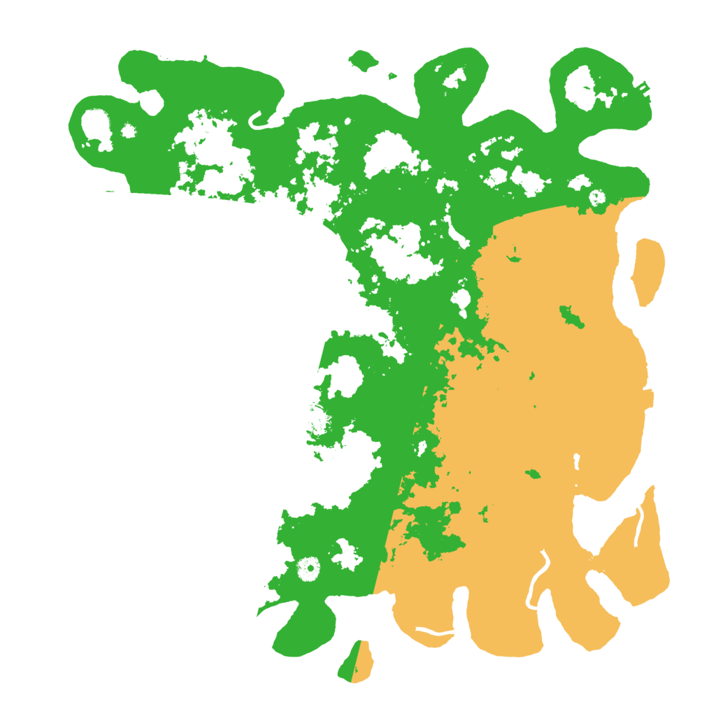 Biome Rust Map: Procedural Map, Size: 4500, Seed: 549089968