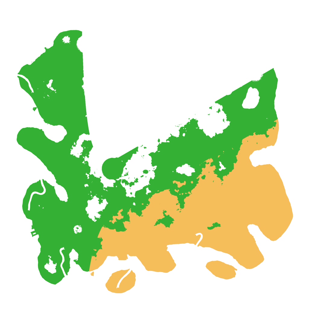 Biome Rust Map: Procedural Map, Size: 3800, Seed: 172717371