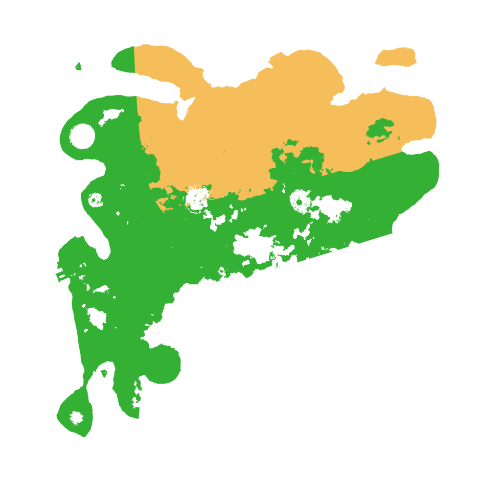 Biome Rust Map: Procedural Map, Size: 3500, Seed: 632241482