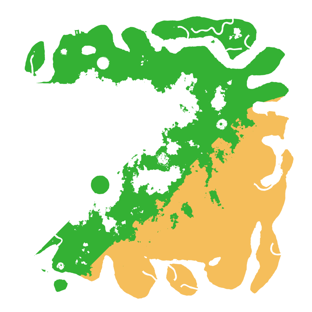 Biome Rust Map: Procedural Map, Size: 4500, Seed: 596294072