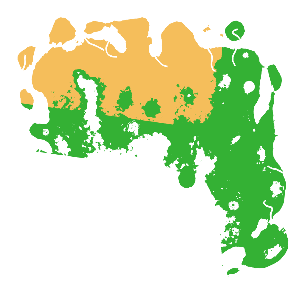 Biome Rust Map: Procedural Map, Size: 4800, Seed: 1081070020