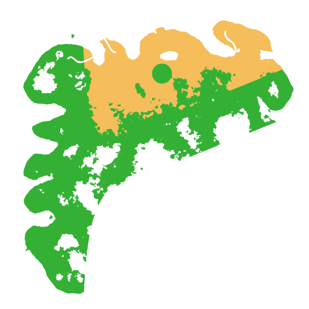 Biome Rust Map: Procedural Map, Size: 4100, Seed: 501937