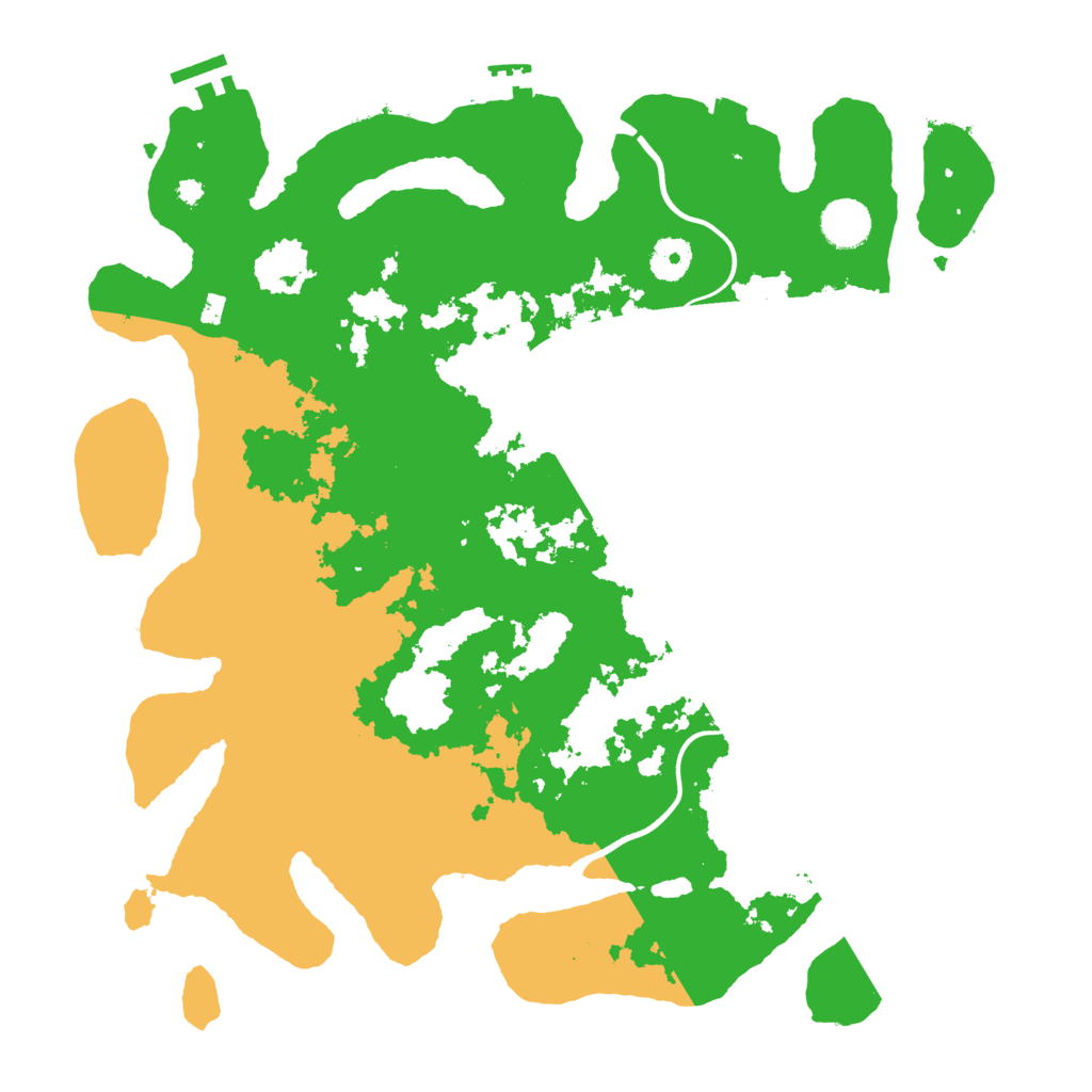 Biome Rust Map: Procedural Map, Size: 3850, Seed: 78843941