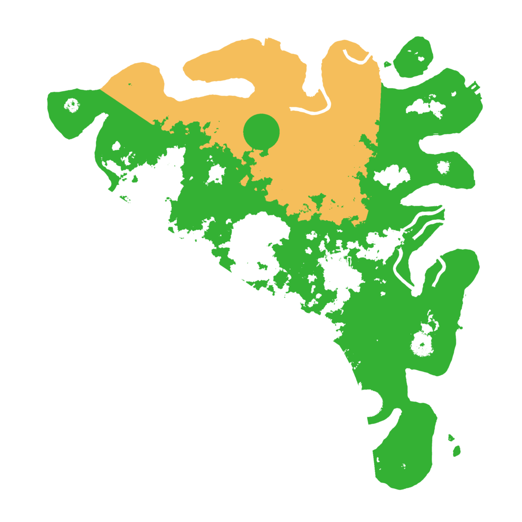 Biome Rust Map: Procedural Map, Size: 3800, Seed: 17614951